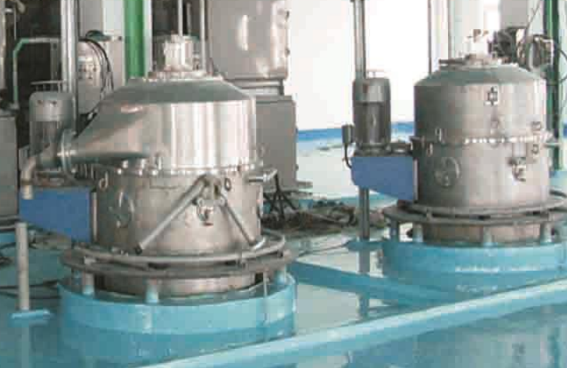 Prix ​​de centrifugeuse continue automatique de dispositif de nettoyage de scories de structure verticale de conception anti-explosive